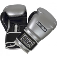 Тренувальні боксерські рукавички RING TO CAGE Gym Training Gloves RCBG сріблястий / чорний