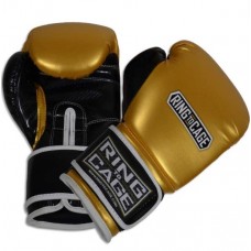 Тренувальні боксерські рукавички RING TO CAGE Gym Training Gloves RKBG золото/чорний