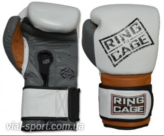 Тренувальні боксерські рукавички RING TO CAGE Platinum GelTech Training Gloves-Safety Strap RC10LE