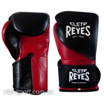 Тренувальні рукавички CLETO REYES High Precision Training Gloves in Cow Leather чорний/червоний