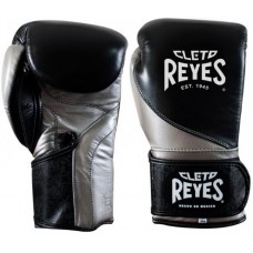 Тренувальні рукавички CLETO REYES High Precision Training Gloves in Cow Leather чорний/сріблястий