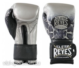 Тренувальні рукавички CLETO REYES Velcro Closure Training сріблястий