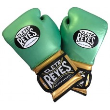 Тренувальні рукавички CLETO REYES WBC Velcro Closure зелений неон