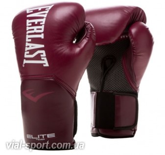 Тренувальні рукавички EVERLAST Elite ProStyle Training Gloves бордові