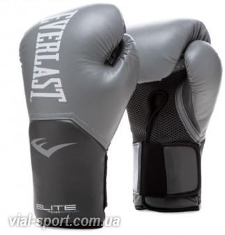 Тренувальні рукавички EVERLAST Elite ProStyle Training Gloves сірий