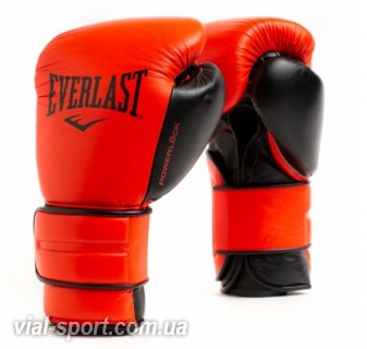 Тренувальні рукавички EVERLAST Powerlock-2 Pro Training Gloves червоні