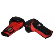 Тренувальні рукавички RING TO CAGE Premium Thai-Style Training Gloves RC08B Червоний / Чорний