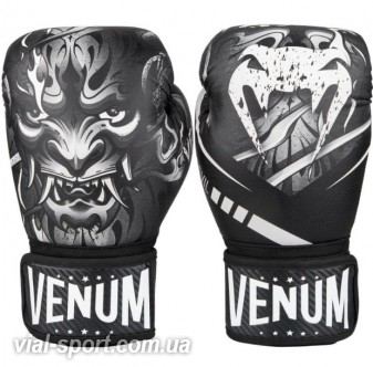 Боксерські рукавички Venum Devil Boxing Gloves White Black