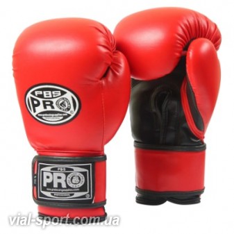 Тренувальні боксерські рукавички PRO BOXING Starter Gloves червоні