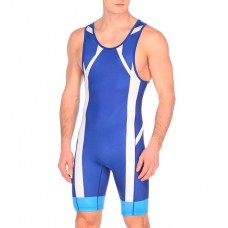 Трико Asics WRESTLING SUIT 2081A021-0043 Royal блакитне