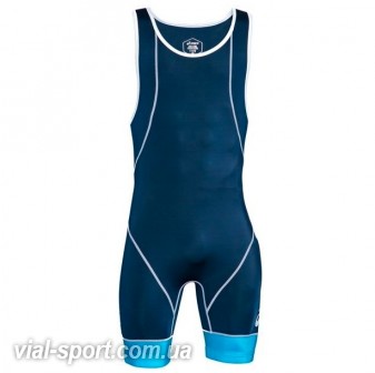 Трико Asics WRESTLING SUIT 2084a001-0050 Navy темно-синє