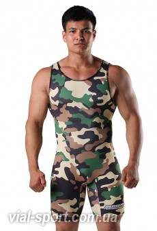 Трико BERSERK wrestling camo green