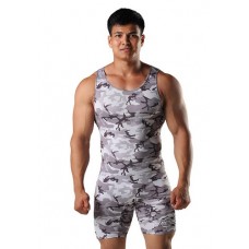 Трико Berserk Wrestling camo grey