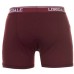 Труси Lonsdale 2 pack boxers mens red / grey (Ціна за пару)