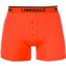 Труси Lonsdale 2 pack boxers mens red / orange (Ціна за пару)