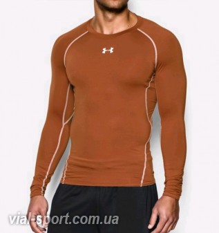 Компресійна футболка Under Armour Long (Orange)