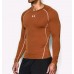 Компресійна футболка Under Armour Long (Orange)