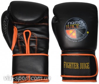 Універсальні боксерські рукавички RING TO CAGE FightersJuice Training Gloves CFJ-17s2vbk чорний / помаранчевий