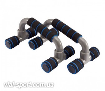 Упори для віджимання пластик набір 2 шт. LiveUp PLASTIC PUSH UP BAR LS3164E