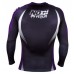 Рашгард VENUM NO GI IBJJF APPROVED RASH GUARD BLACK PURPLE