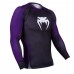 Рашгард VENUM NO GI IBJJF APPROVED RASH GUARD BLACK PURPLE