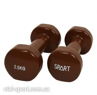 Вінілові гантелі Spart Vinyl Dumbbell 2,5 kg