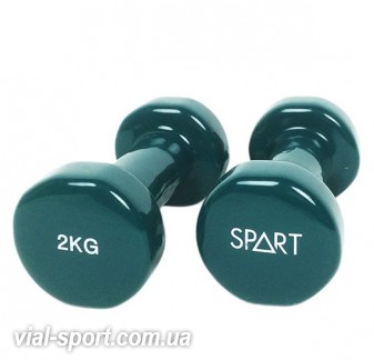 Вінілові гантелі Spart Vinyl Dumbbell 2 kg