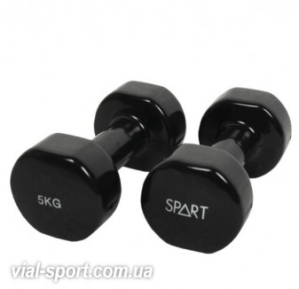 Вінілові гантелі Spart Vinyl Dumbbell 5 kg