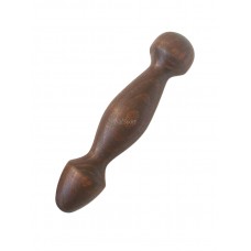 Дерев'яна фігурна паличка для масажу та тренувань Бук венге 155 мм