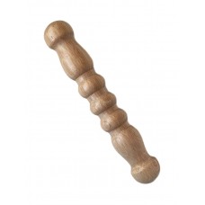 Дерев'яна фігурна паличка для масажу та тренувань Бук 190 мм