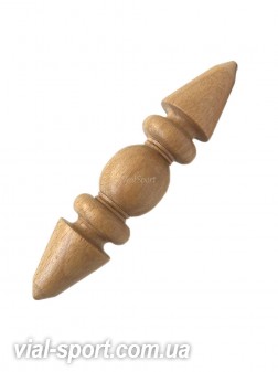 Дерев'яна загострена паличка для масажу та тренувань Бук