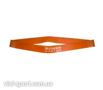 Замкнута стрічка-еспандер Power System PS-4028 Excercise Band Light Orange