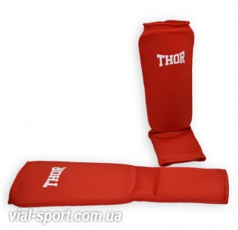 Захист для гомілки і ніг THOR Shin-instep 1104/06 Red