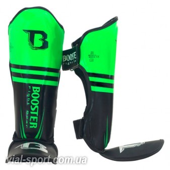 Захист гомілки Booster Kickboxing muay thai shinguard pro siam 3 green