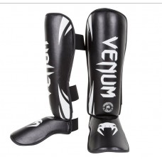 Захист гомілки і голеностопа Venum Challenger Standup Shinguards Black Grey