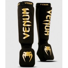 Захист гомілки і голеностопа Venum Kontact Shinguards Black Gold