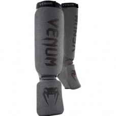 Захист гомілки і голеностопа Venum Kontact Shinguards Grey