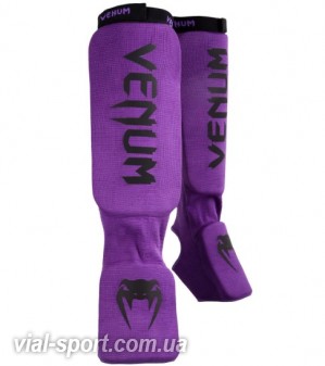 Захист гомілки і голеностопа Venum Kontact Shinguards Purple