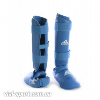 Захист гомілки і стопи Adidas WKF (синій, 661.35)