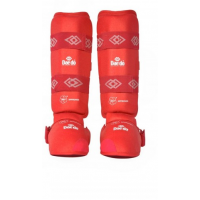 Захист гомілки і стопи Daedo для карате KPRO2012 Червона
