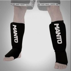 Захист гомілки Manto "Logotype" shinpad black