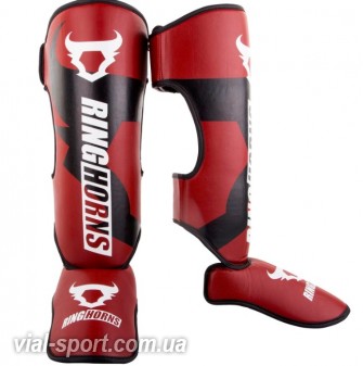 Захист гомілки ringhorns charger shinguards insteps red