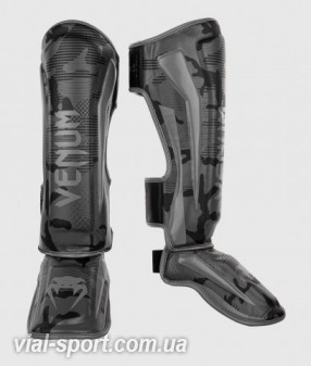 Захист гомілки Venum Elite Shinguards Black Dark Camo