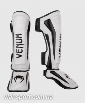 Захист гомілки Venum Elite Shinguards White Camo