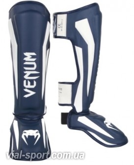 Захист гомілки Venum Elite Standup Shinguards Blue White