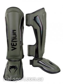 Захист гомілки Venum Elite Standup Shinguards Khaki Black