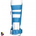 Захист ніг Budo Nord WKF Shin Pad fot Protector Logo blue