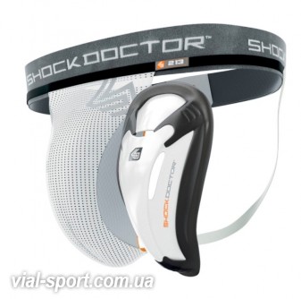 Захист паху Shock doctor supporter biocup