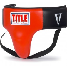 Захист паху Title classic deluxe groin protector plus-red