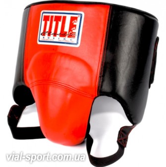 Захист паху Title classic ultra light protective cup-black / red